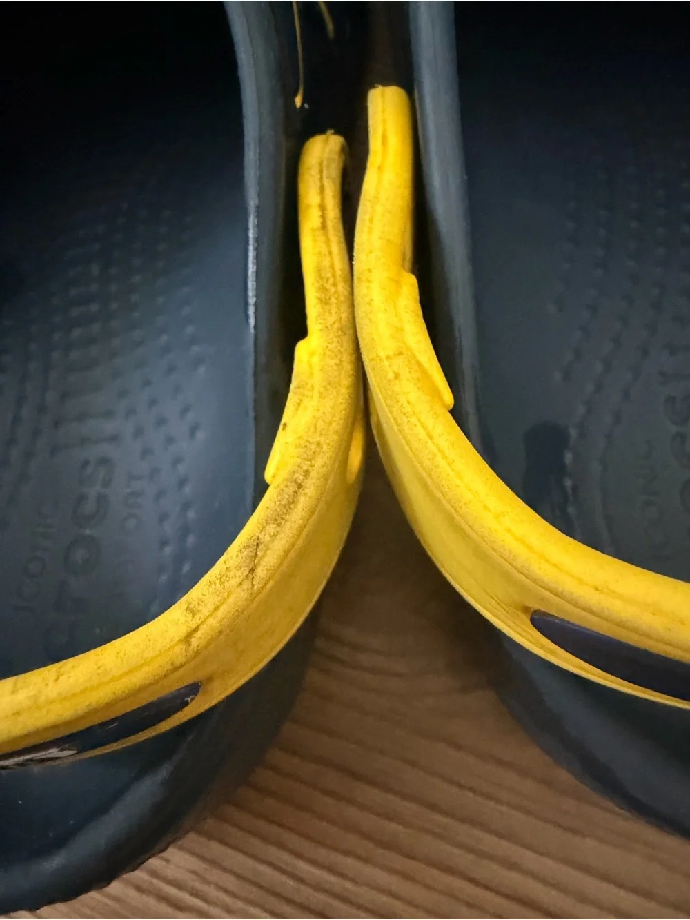 CROCS Batman Kids Clogs in Black and Yellow
